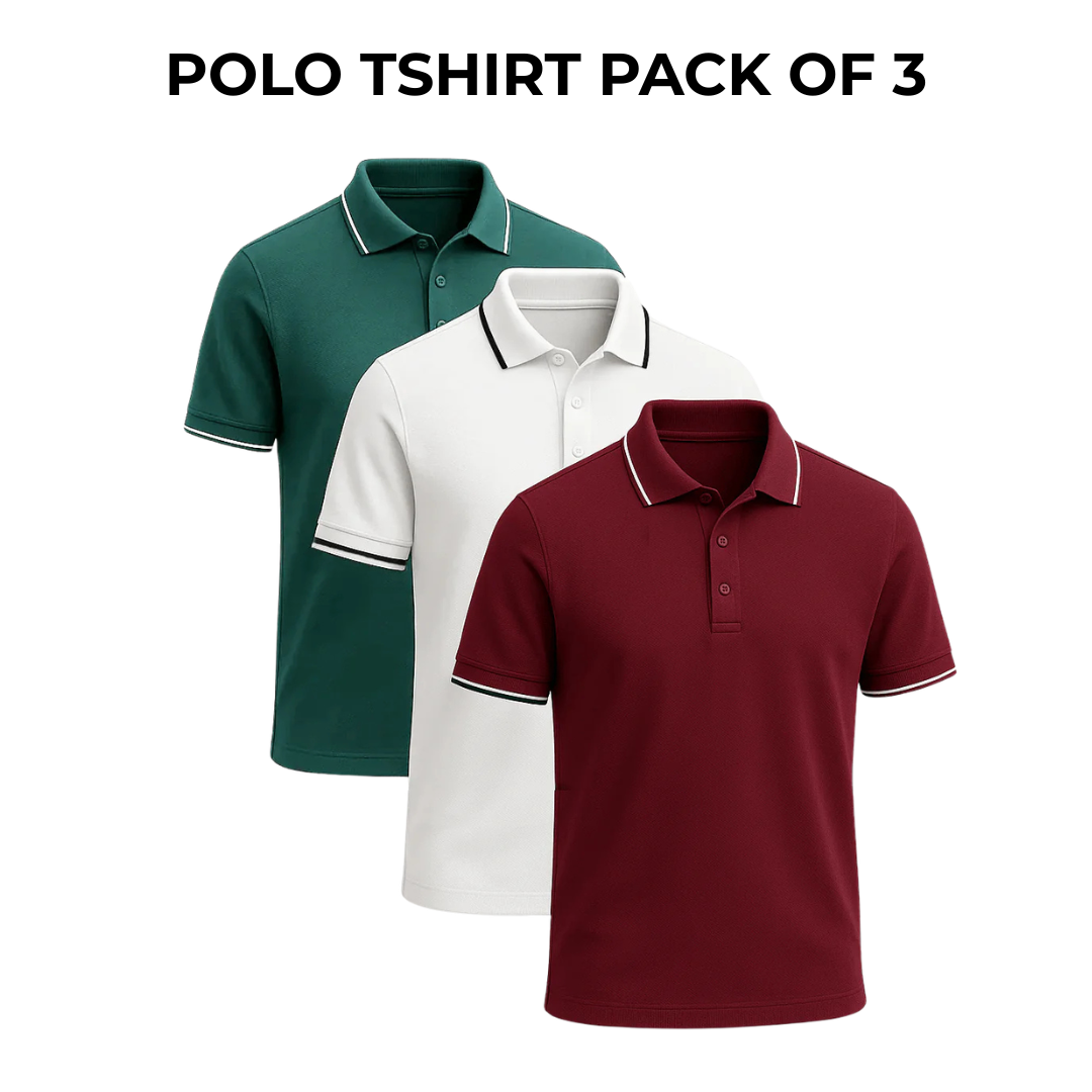 Golden Attire โ POLO COLLECTION SET OF 2