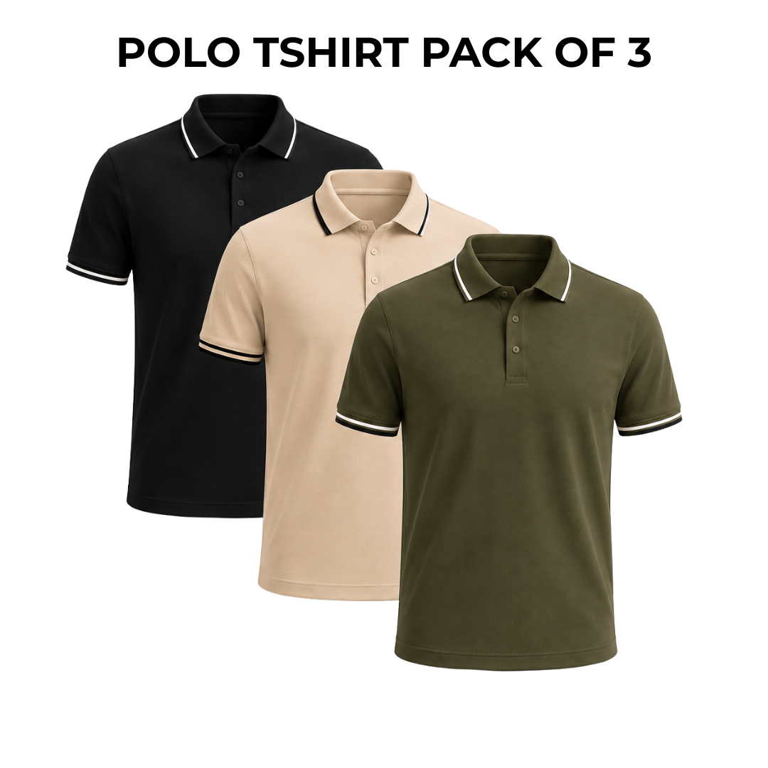 Golden Attire โ POLO COLLECTION SET OF 4