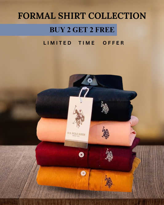 Branded Everyday Formal Shirt Collection | BUY 2 GET 2 FREE