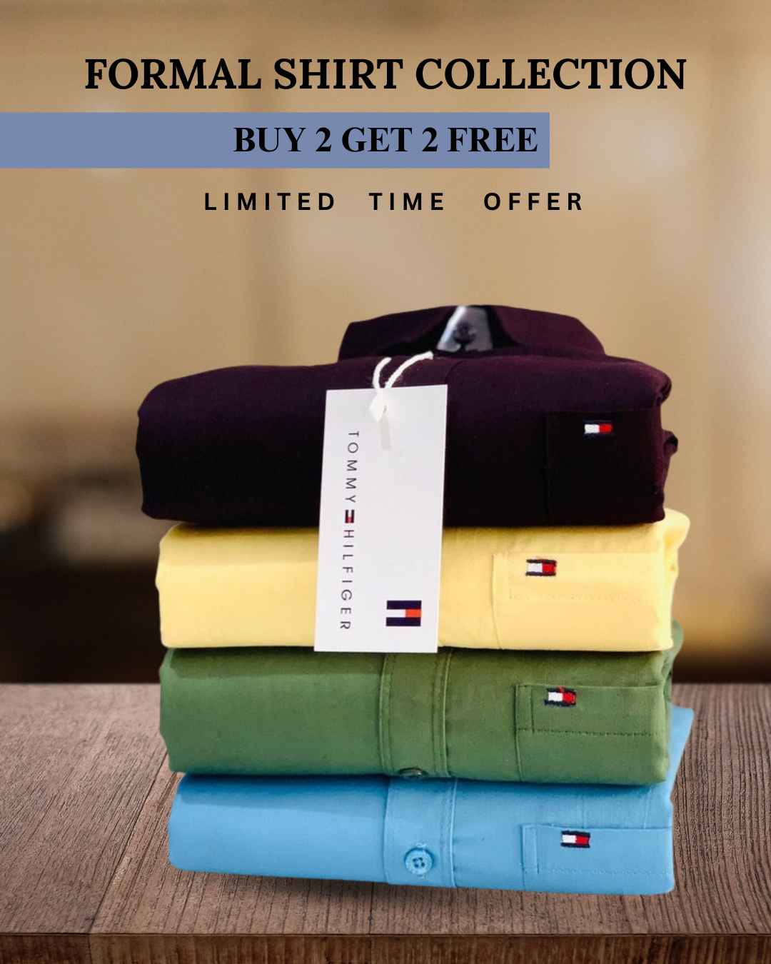 Branded Everyday Formal Shirt Collection | BUY 2 GET 2 FREE