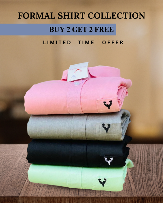 Branded Everyday Formal Shirt Collection | BUY 2 GET 2 FREE