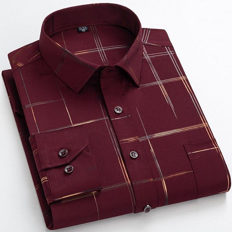 Stylish Premium Checked Cotton Casual Shirts,Full Sleeve(Pack Of 4)