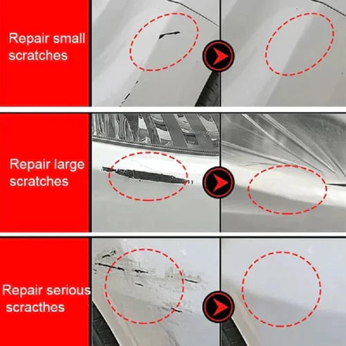 Universal Car Scratch Repair + Ceramic Gloss Spray – For All Kinds of Colors