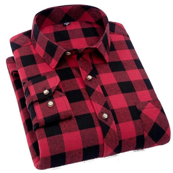 Combo of 4 Stylish Premium Checked & Plain Cotton Casual Shirts,Full Sleeve