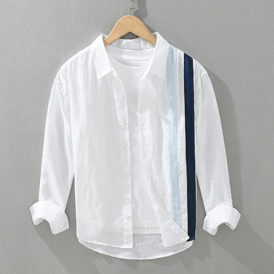 Men's Cotton Multi Striped Shirt (Pack of 2)